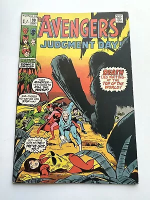 Buy Avengers #90 Marvel Bronze Comic UK Variant 1971 KEY Kree-Skrull War Part 2 F/VF • 3.99£