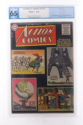 Buy Action Comics #211 - DC 1955 PGX 6.5  • 143.83£