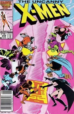 Buy Uncanny X-Men #208 (1986) 1st Mention Of The Term 'Omega Class Mutant' In 9.2... • 7.10£