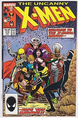 Buy Uncanny X-Men 219 (Vol. 1 No. 219) #219D VF NM Boarded Sleeved Free Shipping • 9.49£