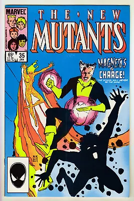 Buy New Mutants #35 Magneto Becomes Headmaster (1986) NM • 4.80£
