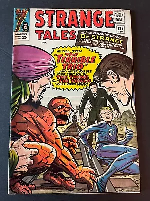 Buy Strange Tales #129 - First App Tiboro, Sixth Dimension (Marvel, 1951) VF- • 48.43£