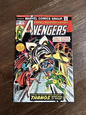 Buy The Avengers #125 (Marvel 1974) Thanos Cover FN • 31.62£