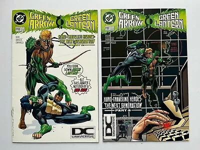 Buy Green Arrow / Green Lantern # 110 & 111 Rare DC Universe Logo Variants 1996 • 16.62£