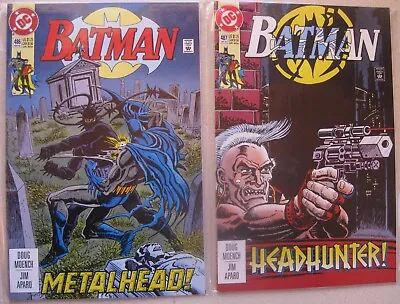 Buy Batman #486 And 487 (DC 1992, Sold As Lot) NEAR MINT, Bagged • 5.59£