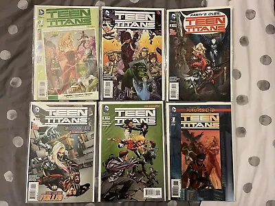 Buy Teen Titans #1 2 3 4 5 + Futures End One Shot. 6 Comic Set. DC. NM. New 52. • 6£