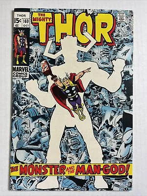 Buy Thor 169 F+ 1969 Marvel Comics Galactus Origin  • 118.77£