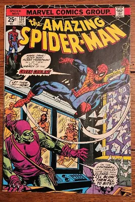 Buy Amazing Spider-Man #137 Marvel 1974 2nd Harry Osborn Green Goblin Gil Kane - FN+ • 17.38£