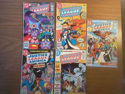 Buy Justice League Of America Run 190-194 First New All-Star Squadron DC Bronze Age • 15.81£