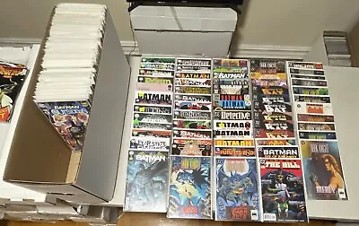 Buy Long Box Full Of Dc Batman Comics Book Lot Of 211 • 138.36£