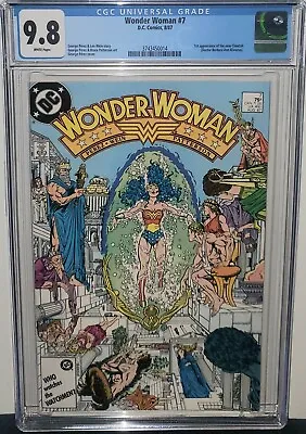 Buy Wonder Woman #7 Cgc 9.8 1st Appearance Of Cheetah Dr. Barbara Ann Minerva! New! • 127.88£