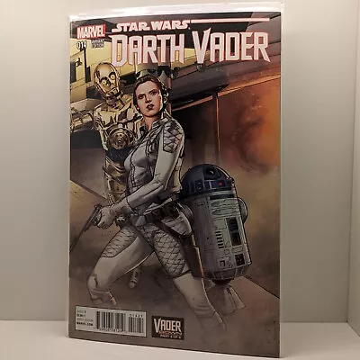 Buy Star Wars Marvel Comic | Dark Vader #14 | Variant Connecting D Cover • 15£