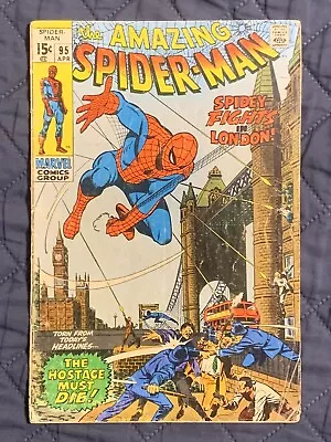 Buy Amazing Spider-Man #95 April 1971 Lower Grade • 9.99£