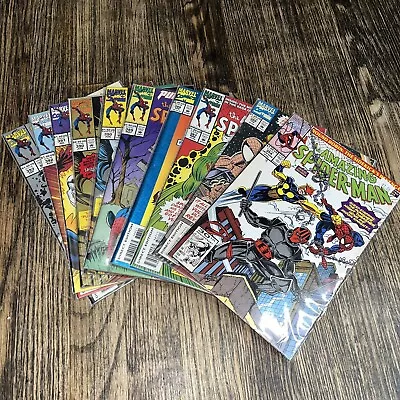 Buy The Amazing Spider-Man Comic Book Lot 354 386 387 388 389 390 X2 391 392 393 • 27.66£