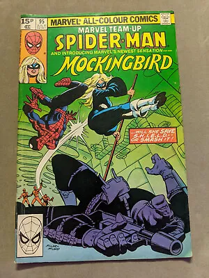 Buy Marvel Team-Up #95, Marvel Comics, 1st Mockingbird, 1980, FREE UK POSTAGE • 30.99£