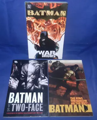 Buy Batman Vs Two-Face, The Ring The Arrow & The Bat,- 1st PRs, War Drums, DC, VG,PB • 37.95£