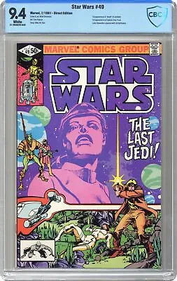 Buy Star Wars #49D CBCS 9.4 1981 21-283A255-020 • 39.42£