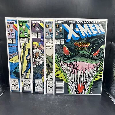 Buy Uncanny X-Men Lot Of 5: Issue #’s 232 233 235 236 & 237 Marvel Comics (B57)(16) • 15.80£