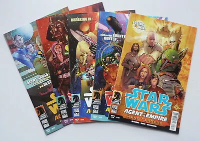Buy Star Wars Agent Of The Empire Hard Targets #1 To 5 - 1st Prints 2012/13 VF+ 8.5 • 29.99£