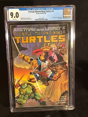 Buy Teenage Mutant Ninja Turtles #47 1992, With: Space Usagi, CGC 9.0 RARE! • 99.94£
