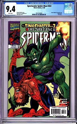 Buy Spectacular Spider-man #263 - Cgc 9.4 Wp - Direct Edition - Final Low Print Run! • 60.28£