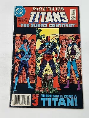 Buy Tales Of The Teen Titans 44 NEWSSTAND Dick Grayson Becomes Nightwing 1984 • 39.52£