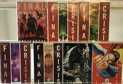 Buy Final Crisis (2009) Complete Set #1-7 VF/NM DC Comic Run Lot • 91.41£