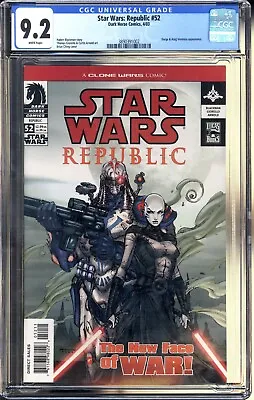 Buy Star Wars : Republic #52 CGC 9.2 • 197.65£