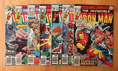 Buy Lot Of 7 INVINCIBLE IRON MAN: #109-112, 114-116 (FN+/FN++) Very Bright & Glossy! • 27.94£