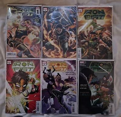 Buy Iron Fist #1 - 5 (Marvel Comics) Set 1st Print Near Mint • 20£