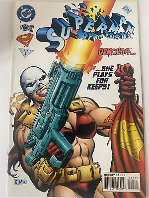 Buy ACTION COMICS : SUPERMAN #718 DC Comics 1995 NM • 2.49£