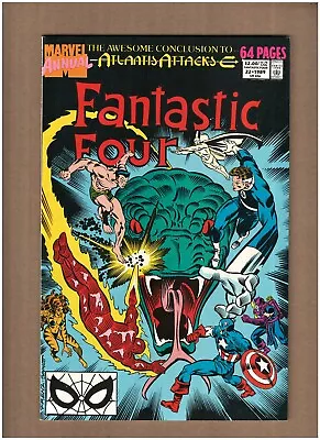 Buy Fantastic Four Annual #22 Marvel 1989 Atlantis Attacks NAMOR AVENGERS VF/NM 9.0 • 2.39£