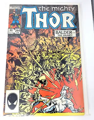 Buy The Mighty THOR #344 JUNE 1984 Marvel VF+ NEW 1st Appearance Malekith Dark ElF • 17.70£