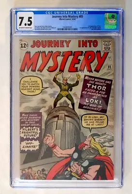 Buy Journey Into Mystery #85 (Thor, First Appearance Of Loki) CGC 7.5 • 12,791.53£