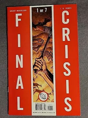 Buy Final Crisis #1 (Jul 2008, DC) Writer Grant Morrison Part 1 Of Mini Series VF+ • 2.41£