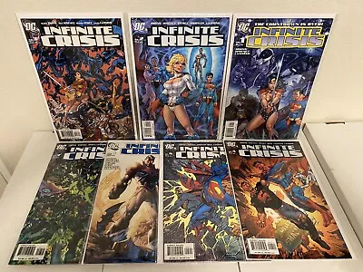 Buy Infinite Crisis #1-7 NM/NM+ Complete 1st Jamie Reyes Blue Beetle DC Comics 2005 • 32.02£
