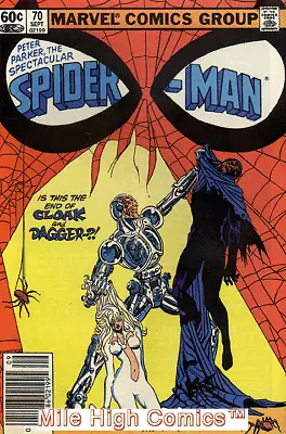 Buy PETER PARKER (1976 Series)  (SPECTACULAR SPIDER-MAN) #70 NEWSSTAND Fair • 7.48£