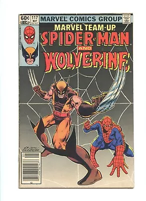 Buy Marvel Team-Up #117 1982 (FN- 5.5) • 5.53£