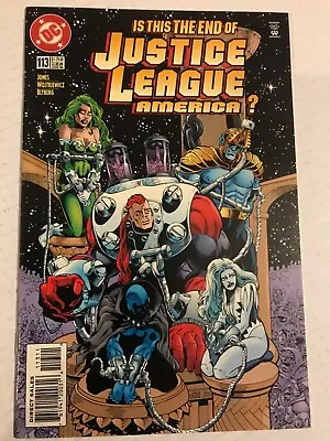 Buy Justice League Of America #113: DC 8/96 NM-; Gerald Jones Last Issue, Bondage Cv • 9.53£