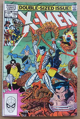 Buy The Uncanny X-men #166, Double-sized Issue, Great Cover Art!! • 12£