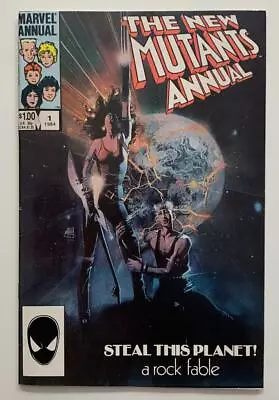 Buy The New Mutants Annual #1 (Marvel 1984) FN+ Condition. • 11.21£