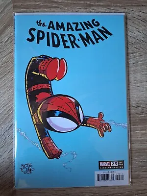 Buy Amazing Spider-Man #25 Vol 6 (2022) 1st Print-Skottie Young Cover-1 To 30 Listed • 8.70£