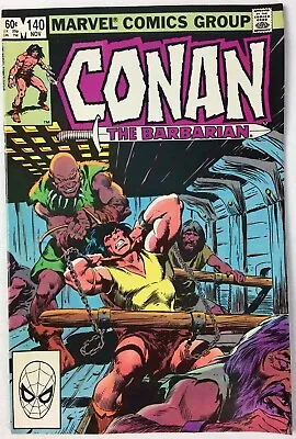 Buy Conan The Barbarian Vol 1 #140 November 1982 American Marvel Comic First Edition • 10.99£