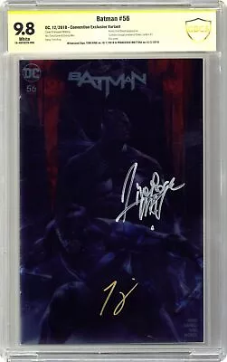 Buy Batman #56 Mattina Convention Foil Variant CBCS 9.8 SS King/ Mattina 2018 • 154.08£