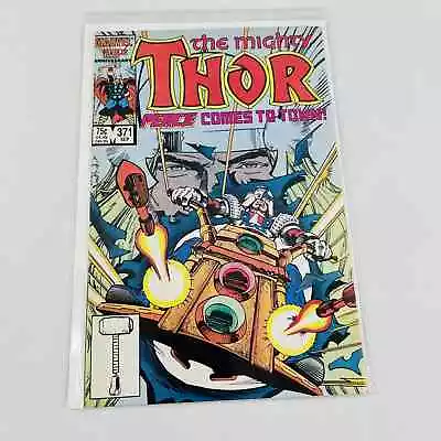 Buy The Mighty Thor #371 First Appearance Of Justice Peace (Sep.1986, Marvel) • 10.89£