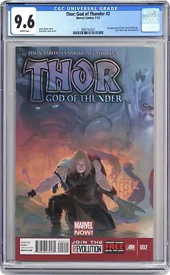 Buy Thor God Of Thunder #2A Ribic CGC 9.6 2013 3901762011 • 282.39£