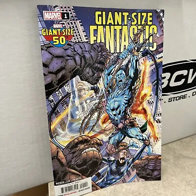 Buy 👫👬 GIANT-SIZE FANTASTIC FOUR #1 Bryan Hitch 👫👬*2/28/24 • 5.12£