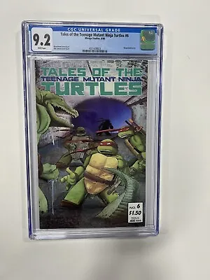 Buy Tales Of The Teenage Mutant Ninja Turtles 6 Cgc 9.2 White Pages Mirage 1988 • 91.94£