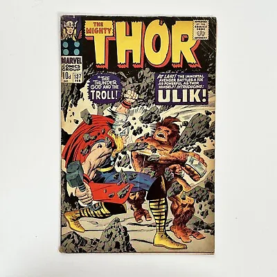 Buy The Mighty Thor #137 1965 VG 1st Appearance Ulik Pence Copy • 30£