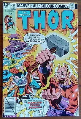 Buy Thor 286, The Eternals, Marvel Comics, August 1979, Fn/vf • 5.99£